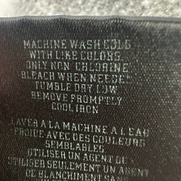 CSG Gray Heather Cargo Jogger Pants Drawstring Waist Mens Small Elastic Cuffs - Picture 7 of 7